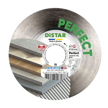 DISTAR Tarcza diamentowa 125mm Perfect GRES