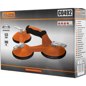 Richmann przyssawka do szyb aluminiowa 123mm 180KG C0492