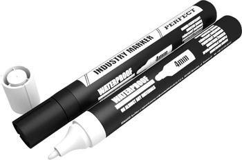 STALCO MARKER PRZEMYSŁOWY 4MM BIAŁY PERFECT S-76029