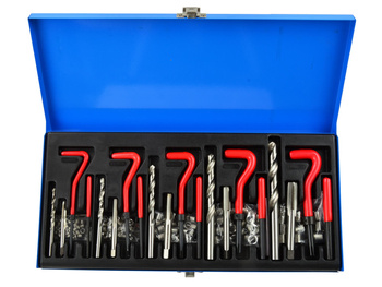 Geko zestaw do naprawy zerwanych gwintów M5-M12 131 elementów