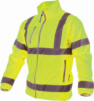 Stalco kurtka Softshell odblaskowy żółty Premium