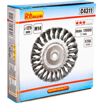 RICHMANN SZCZOTKA DRUCIANA TARCZOWA DRUT SKRĘC. C4311