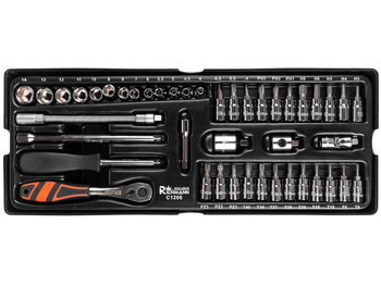 Richmann wkład zestaw bitów i nasadek z grzechotką 1/4" 4-14mm C1206