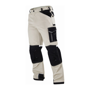 Stalco spodnie robocze do pasa Piaskowe Premium
