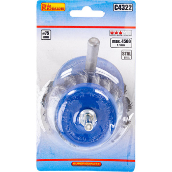 RICHMANN SZCZOTKA DO WIERT. DOCZOŁOWA SKRĘC. 75MM C4322