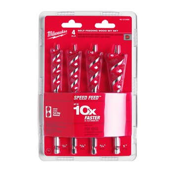 Milwaukee świder do drewna samoposuwny 4 sztuk 4932479477