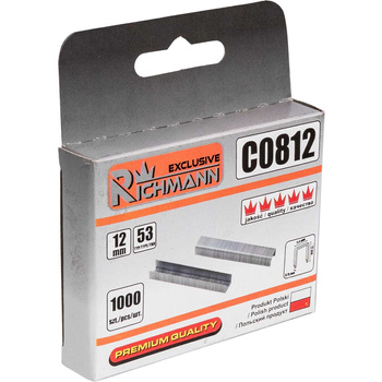 RICHMAN ZSZYWKI 12MM TYP 53 OPAK 1000SZT C0812