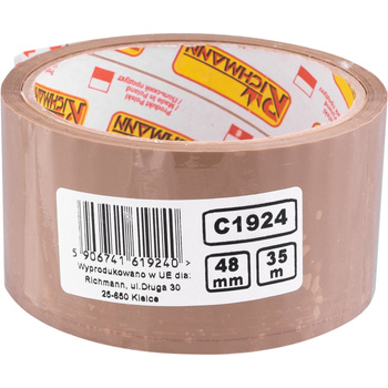 RICHMANN TAŚMA PAKOWA BRĄZOWA 48MM 35M C1924