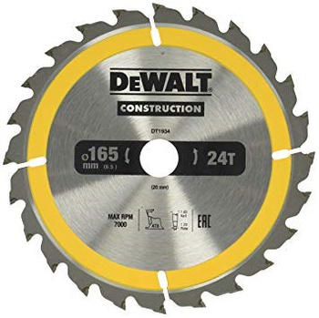 DEWALT PIŁA TARCZ.165x30mmx30z