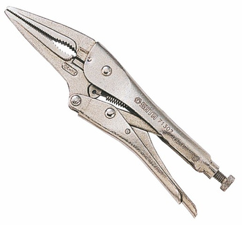 SATA SZCZYPCE ZACISKOWE SAMOBLOKUJĄCE Z SZCZĘKAMI PROSTYMI 6" DŁUGIE