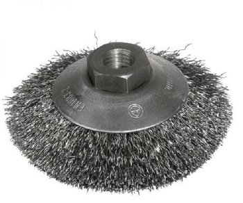 SZCZOTPOL SZCZOTKA TARCZOWO-KĄTOWA FI120 M14 STAL.