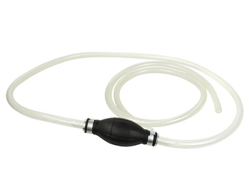 Ręczna pompka do paliwa 8mm z wężykami/gruszka G00991