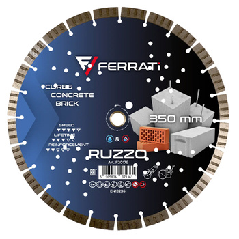 FERRATI Tarcza diamentowa tnąca 350mm RUZZO F20179