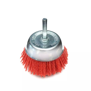 DEDRA SZCZOTKA DOCZOŁOWA 75MM Z TRZPIENIEM