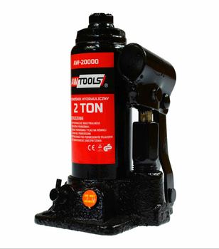 AwTools dźwignik hydrauliczny tłokowy / słupkowy 2 tony 148 - 290mm