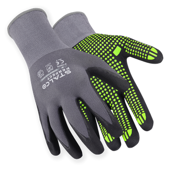 STALCO RĘKAWICE NYLONOWE S-NITRILE FLEX PVC DOTS  PERFECT