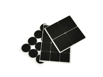 GEKO Podkładki filcowe pod meble okrągłe 25mm 28st