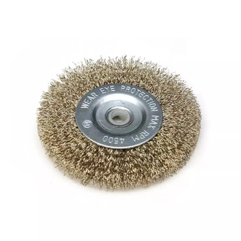 DEDRA SZCZOTKA TARCZOWA MOSIĄDZ.150MM 16MM