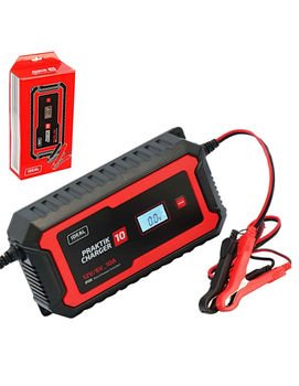 Ideal Praktik charger prostownik 10 LCD 6/12V