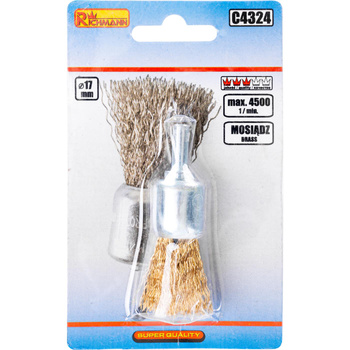 RICHMANN SZCZOTKA DO WIERT. PĘDZEL. MOSIĄDZ. 17MM C4324