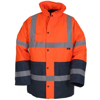 Beta kurtka ocieplana ostrzegawcza pomarańczowo-granatowa L