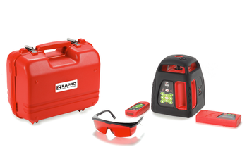 Kapro niwelator laserowy obrotowy + pilot + detektor KA899