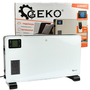Geko grzejnik konwektorowy elektryczny LCD z pilotem 2300W 