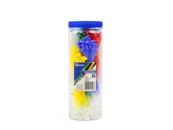 ZESTAW OPASEK KOLOROWYCH NYLON. 600SZT