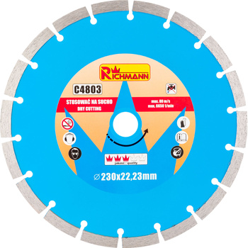 Richmann tarcza diamentowa segmentowa 230mm C4803