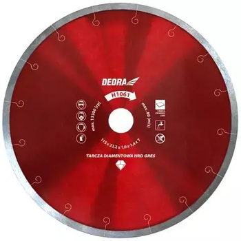 DEDRA TARCZA DIAM. HRD GRES 250X25,4mm