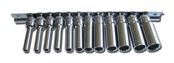 HONITON NASADKI 12cz. 1/4" HONIDRIV.