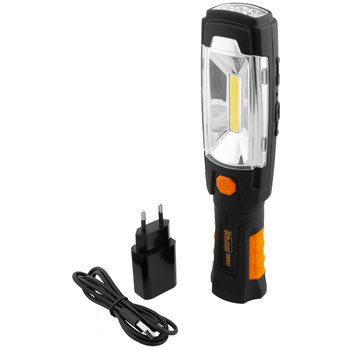 RICHMANN LAMPA 10-LED AKU. OBROTOWA 360" C6817