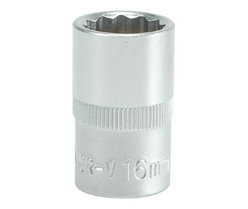YATO NASADKA DWUNASTOKĄTNA 1/2"  KRÓTKA 16mm