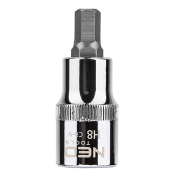 NEO KOŃCÓWKA SZEŚCIOKĄTNA NA NASADCE 1/2" H8x100mm