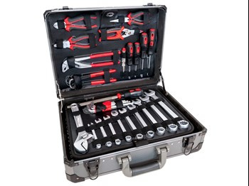 Airpress zestaw narzędzi 127 elementów walizka 75255