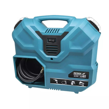 Dedra kompresor bezbiornikowy 2x18V DED7076V