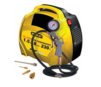 STANLEY KOMPRESOR SPRĘŻARKA BEZOLEJ. AIR KIT OL195