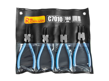 Richmann szczypce segera Profi 180mm Komplet 4 elementy C7010