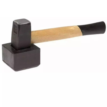 DEDRA MŁOTEK BRUKARSKI 1KG Z NAKŁADKĄ GUMOWĄ