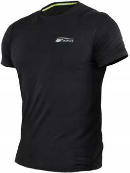 STALCO T-SHIRT MĘSKI CZARNY PERFORMANCE