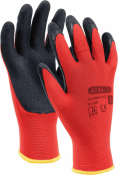 STALCO RĘKAWICE POLIESTROWE S-LATEX R ECO